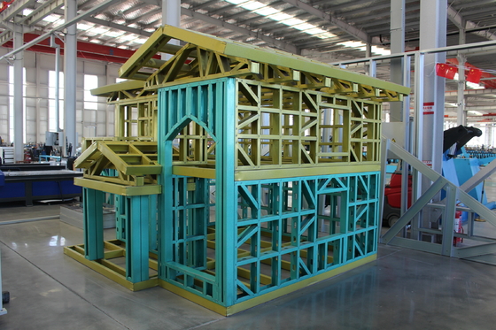 2024 Nouveau design prix d'usine de l'acier léger Villa cadre rouleau formant machine