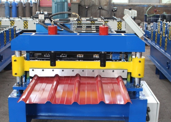 Machine de formage à rouleaux à vitesse élevée de tuiles vitrées avec diamètre de l'arbre de 60 mm