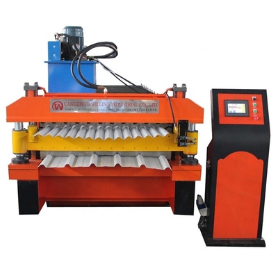 Machine automatique de formage de rouleaux pour les matériaux de construction