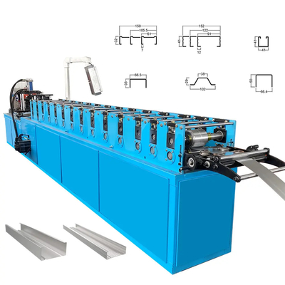C U Stud avec le poinçonnage du poinçon et la machine de formage de rouleaux à grande vitesse