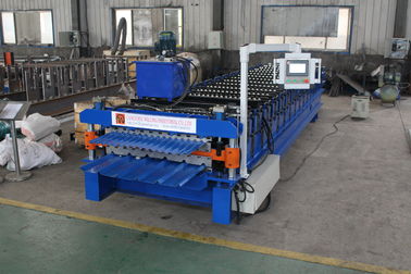 Double couche galvanisée par coupe hydraulique formant la machine IBR et la vague