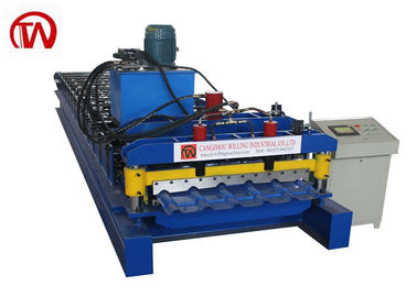 Métal établissant le petit pain d'Ibr de delta de PLC de PPGI formant la machine