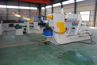 Machine de fente résistante de bobine avec Uncoiler et Recoiler hydrauliques 15 - 35 tonnes