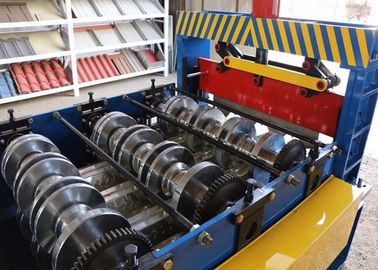 Petit pain de panneau de Holorib SuperholoRib formant la machine de toit en métal de couture de position de machine