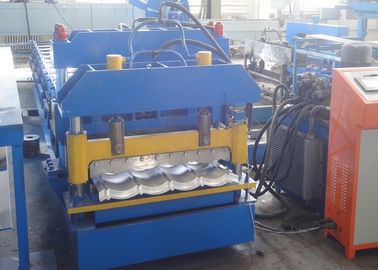 Petit pain de tuile de toit de Katech formant l'exactitude élevée de coupe de contrôle de PLC de machine