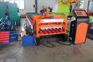 Grande vague 4m/petit pain minimum de tuile de toit formant la machine