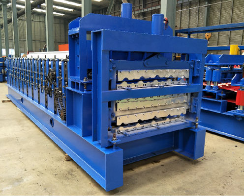 Trois PLC de machine de formage de feuilles de toit de la couche 0.3mm