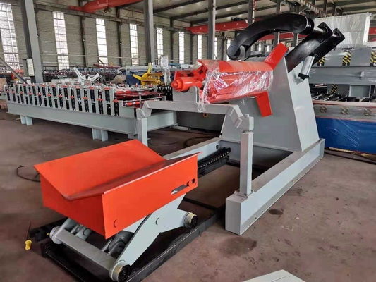 Bobine en acier automatique Decoiler hydraulique 10 tonnes