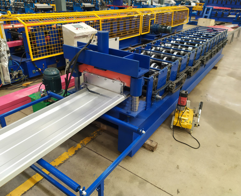 Petit pain de couture de position de serrure d'individu formant la machine pour la feuille de toiture d'acier de couleur
