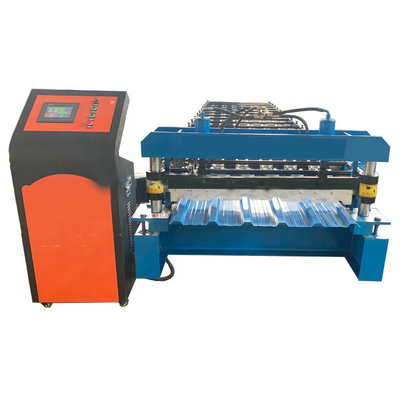 6 vagues couvrent le petit pain formant le métal trapézoïdal de profil de machine faisant Ibr