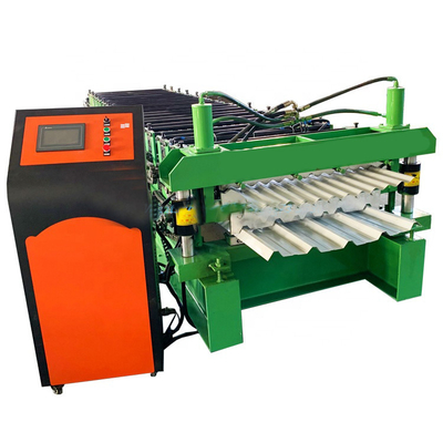 Petit pain trapézoïdal souple de 0.3mm formant la machine pour le toit en métal