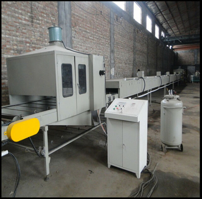 La pierre de couleur a enduit la chaîne de production de tuile de toit de 0.32mm moteur servo