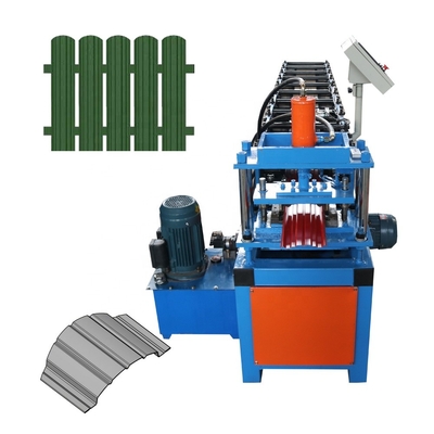 La barrière Roll Forming Machine de palissade en métal de Dura de l'écran tactile 105 a automatisé