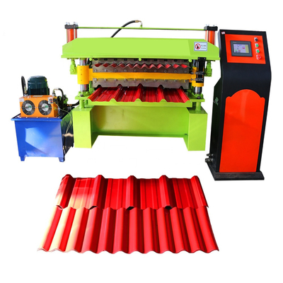 machine de 12m/Min Double Layer Roll Forming au toit ondulé trapézoïdal en métal