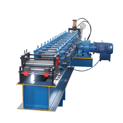 45 Machine de formage de rouleaux de porte à volets en acier avec système de commande PLC de 7,5 kW